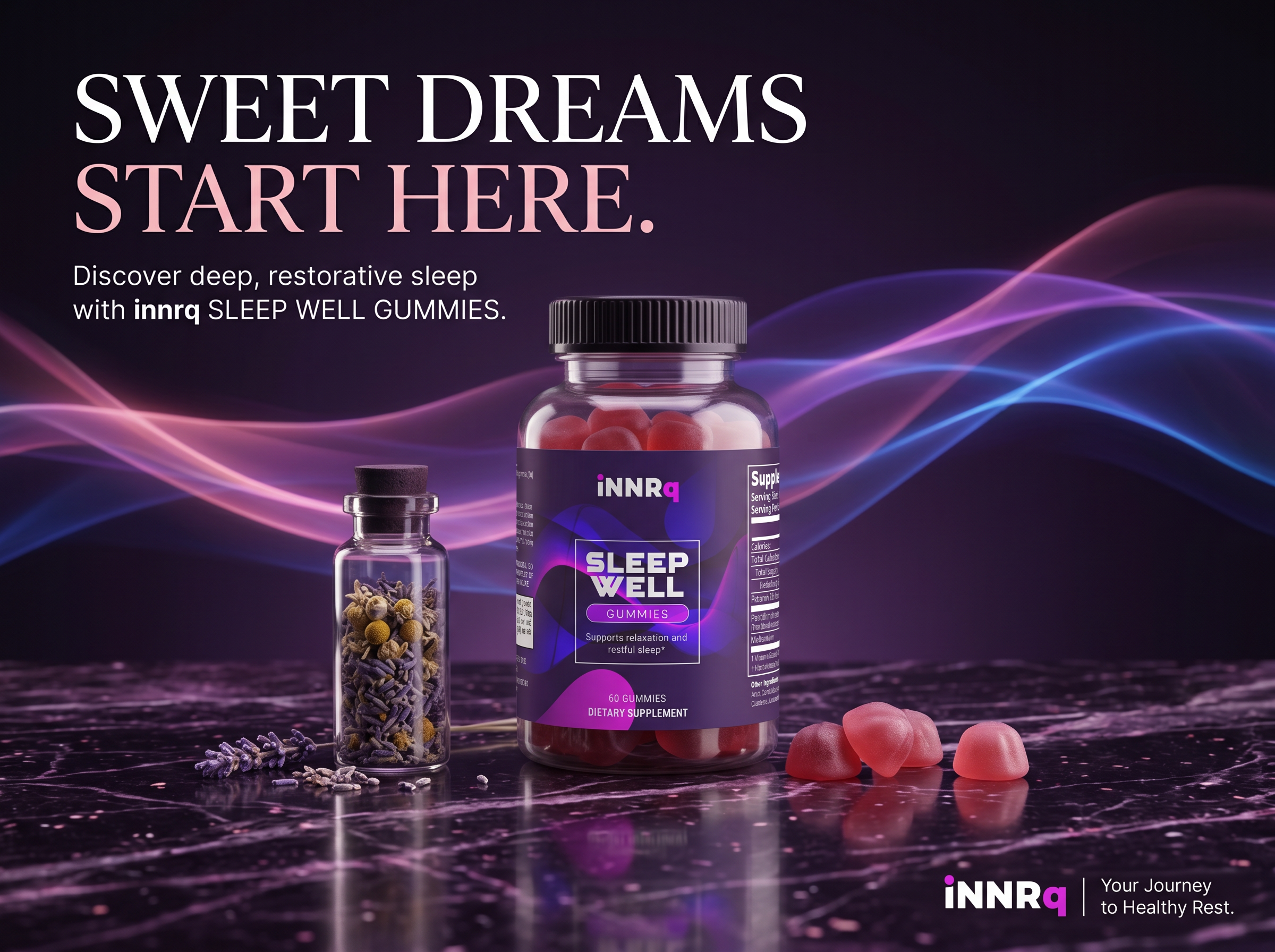 Rest Better, Live Better: Innrq.com Officially Launches with New Sleep Gummies"
