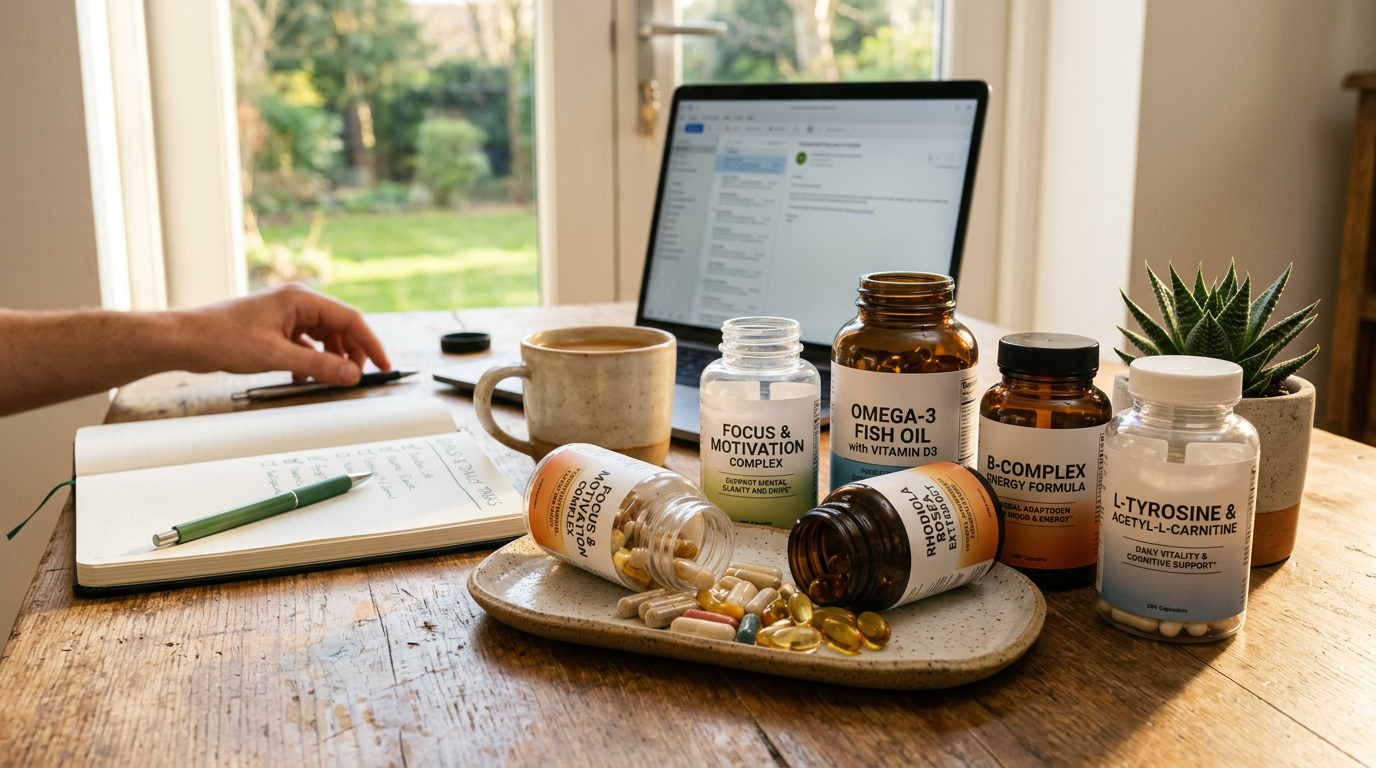Spark the Engine: How Targeted Supplements Can Unblock Your Natural Motivation